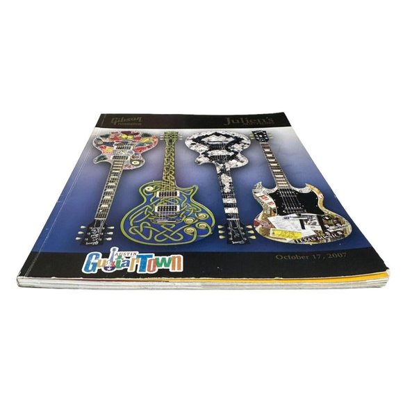 Gibson Guitar Julien's Catalog Austin TX October 17, 2007 Les Paul Joplin ZZ Top - Picture 6 of 10